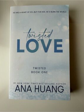 Twisted Love by Ana Huang - Light Blue & White Paperback